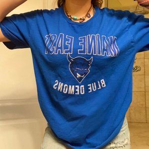Maine East Blue Demons Tee NCAA
